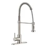 Monomando Retráctil para Fregadero Niquelado Meer MZM8116F