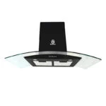 Campana de Pared Acero Inoxidable Negro 90cm Supra CC-90-BLACK