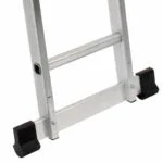 Escalera Articulada de Aluminio 12 Peldaños Tipo III 3.79 metros Carga 150 Kg Escalumex MEC-12-2 - Imagen 9