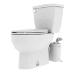Kit Bomba para Medio Baño Sanitop Up + WC Alargado Incluye Asiento Cierre Lento Saniflo SF027-SF005-SF087 - Imagen 2