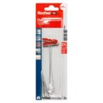 Blister Anclaje para Panel de Yeso Duotec 10 + Tornillo (2 pzas + 2 tornillos) Fischer 539027