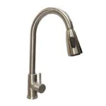 Monomando con Nariz Retráctil para Cocina Niquelado Meer MZM8111F