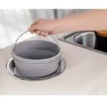 Basurero de Acero Inoxidable Empotrar 31.6 x 31.6 x 23.3cm 8L Tramontina 94518000 - Imagen 3
