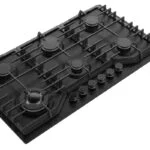 Parrilla Cristal Templado Negro Mate de 6 Quemadores Empotrable 90cm Nuur PARGA6VTM-L - Imagen 9