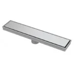 Coladera Lineal de Acero Inoxidable 40cm con Espacio para Inserto Cerámico Coflex PC-561