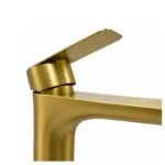 Monomando Alto para Lavabo Dorado Meer MZM4150 - Imagen 3