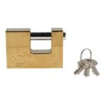 Candado de Acero para Cortina 80mm Lock L22C80ELBB - Imagen 4