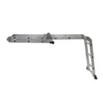 Escalera Articulada de Aluminio 12 Peldaños Tipo III 3.79 metros Carga 150 Kg Escalumex MEC-12-2 - Imagen 5