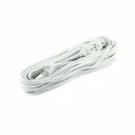 Extensión Electrica  2 x 16 AWG Blanca 10 metros Sanelec 2382