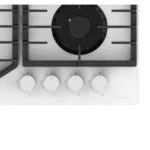 Parrilla Cristal Templado Blanco de 4 Quemadores Empotrable 59cm Nuur PARGA4VTB - Imagen 2