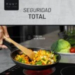 Parrilla de Inducción Magnética Negro Mate de 4 Quemadores 59cm 120V Nuur PARIN4-120-BM - Imagen 4
