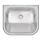 Lavadero/Fregadero de Acero Inoxidable a Pared 50 x 40 x 22.5cm 94401107 Tramontina