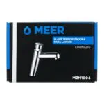 Llave Temporizadora para Lavabo Cromo Meer MZM1004 - Imagen 4