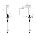 Monomando de Lavabo Máxima Duna EP-932-DN Helvex - Imagen 2