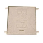 Tapa para Registro Prefabricada de Policoncreto Ciego 40 x 40 cm