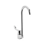 Llave de Hospital con Cuello de Ganso Giratorio Manija Corta VCG-2 Helvex