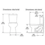 WC Alargado Option Blanco Helvex WC OPTION - Imagen 3