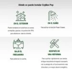 Bomba Presurizadora Esybox POP 0.4 HP 127V DAB - Imagen 5