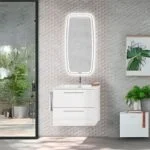 Espejo Luz LED con Sensor de Proximidad Helios 45X90 CM Esbaño 35003 - Imagen 3