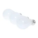 Paquete de 3 Focos LED A60 9W 810lm 100-240V 6500K Luz Fría Igoto F3P10109