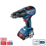 Rotomartillo inalámbrico de 1/2" 18V Heavy Duty Brushless en Maletín (2 baterías 18V de 2.0 Ah+1 cargador GAL 18V-20) Bosch GSB 18V-50 - Imagen 2