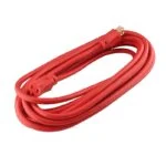 Extensión Eléctrica de Uso Rudo 3 X 12 AWG Roja 7.6 Metros Sanelec 2240 - Imagen 3