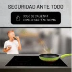 Parrilla de Inducción Magnética 2 Quemadores 68cm 127V Nuur PARIN2 - Imagen 5