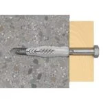 Taquete Universal de Nylon UX 10 R Caja con 50 Piezas Fischer 77872 - Imagen 5