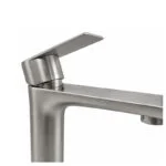 Monomando Alto para Lavabo Satinado Meer MZM4148 - Imagen 2