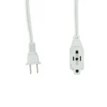 Extensión Electrica  2 x 16 AWG Blanca 5 metros Sanelec 2403 - Imagen 2