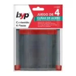 Juego de 4 Cuñas de Acero BYP CACMA4P
