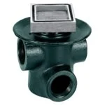 Coladera de 3 Bocas Desagüe de Contorno para Inserto Helvex 25-CHLI
