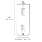 Calentador de Depósito Eléctrico 152 L (40 gal) 220 V Rheem 89VP40/478685 - Imagen 6