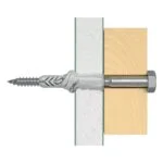 Taquete Universal de Nylon UX 6 R Caja con 100 Piezas Fischer 62756 - Imagen 3