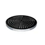 Regadera Redonda 25cm Cromo/Negro RT2002C - Imagen 2