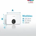 Calentador Eléctrico Instantáneo Autoheat Tronic 3000C 12kW 220V 2 Servicios Bosch 7736506803 - Imagen 4