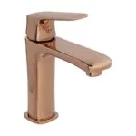 Monomando Corto para Lavabo Cassia Rose Gold Champagne Urrea 9433LU.7