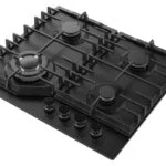 Parrilla Cristal Templado Negro Mate de 4 Quemadores Empotrable 59cm Nuur PARGA4VTM - Imagen 4