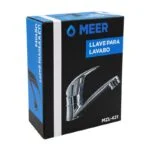 Llave Individual para Lavabo Cromo Meer MZL421 - Imagen 5