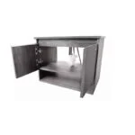 Gabinete Suspendido 60 x 45 x 58cm con Lavabo + Accesorios de Instalación Vanity Pack Roma Lombardia Ekon/Ceramosa  62807 - Imagen 3