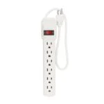 Barra Multicontacto 6 Contactos 15A 125V Sanelec 8622