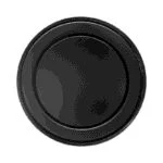 Coladera Universal con Push Redonda Minimalista Rejilla Acero Inoxidable Negro Fleximatic 2249N - Imagen 3