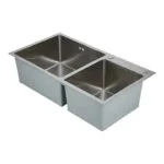 Tarja de Empotrar con Escurridor Movible 82 x 45 x 23 cm Gabriela 8245-DT - Imagen 2