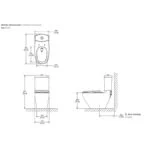 WC Murano Trampa Oculta Sistema Turvex 4.8 LPD Helvex - Imagen 3