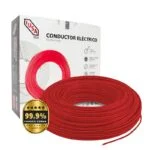 Cable THW-LS/THHW-LS CE RoHS Calibre 10 AWG Rojo Caja de 100 Metros IUSA 399330
