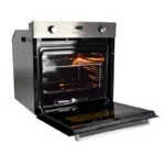 Horno Empotrable de Acero Inoxidable 59 x 59.5 x 63.2 cm Puerta Cristal tipo Espejo Supra Vortex - Imagen 4