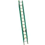 Escalera de Fibra de Vidrio de Extensión 24 Peldaños Tipo II 7.16 metros Carga 175 Kg Escalumex FED-24
