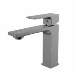 Monomando Corto para Lavabo Gris Oxford ROW 16.3cm Tecnobath TB42.011GM