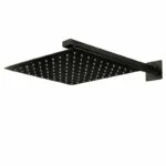 Regadera Cuadrada con Brazo Gris Oxford ROW Tecnobath TB42.902GM