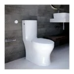 WC Alargado Blanco Tecnología Cero Contacto Helvex MIURA16 TCC - Imagen 2